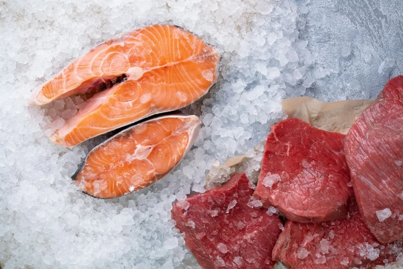 Meat, poultry and seafood