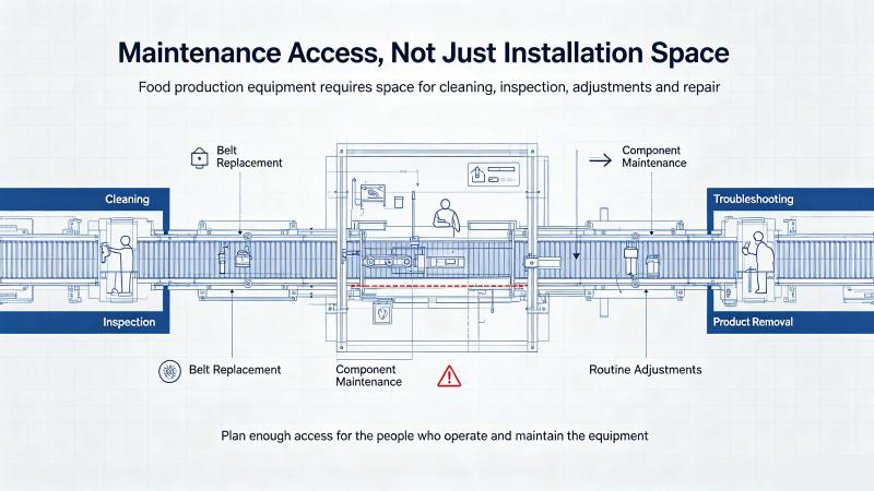 How to Save Space When Designing a Food Production Line